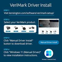 Kensington Laptopslot VeriMark™ Guard USB-A Fingerprint Security Key - thumbnail
