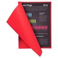 Exacompta Rock&apos;s 80 dossiermap, ft 22 x 31 cm, pak van 100, rood - thumbnail