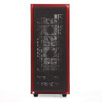 Redline RL06 Pro - Midtowermodel - ATX - geen voeding (ATX) - Zwart/Rood - USB/Audio - thumbnail