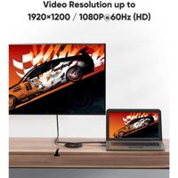 TECHLY 020782 DisplayPort 1.2 naar DVI monitorkabel 2m zwart - thumbnail