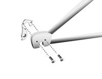 Union derailleurpad gh-103 met schroefset m4x0.7 - thumbnail