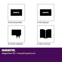 Marmitek Megaview90 TV accessoire Zwart - thumbnail
