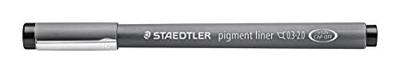 Fineliner Staedtler Pigment 308 zwart 0.3-2.0mm | 10 stuks