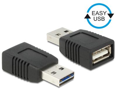 Delock 65520 Adapter EASY-USB 2.0-A male > USB 2.0-A female