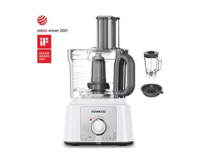 Multifunctionele keukenmachine - KENWOOD - MultiPro Express FDP65.450WH - 1000 W - 3 L - 2 snelheden - 1,5 L blender - Wit