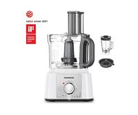 Multifunctionele keukenmachine - KENWOOD - MultiPro Express FDP65.450WH - 1000 W - 3 L - 2 snelheden - 1,5 L blender - Wit - thumbnail