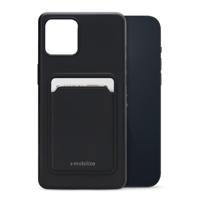 Mobilize Rubber Gelly Card Case Apple iPhone 14 Plus Matt Black - thumbnail
