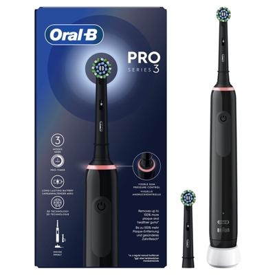 Oral B Pro 3 3000 Cross Action Tandenborstel Zwart