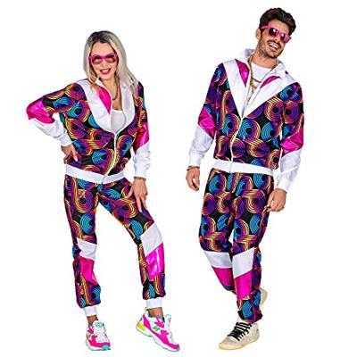 Trainingspak Disco Fever 80&apos;s Unisex - thumbnail