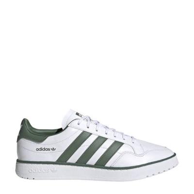 adidas Originals Team Court sneakers wit/groen