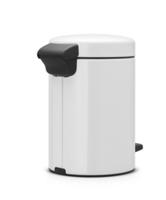 Brabantia pedaalemmer newicon 3 l wit - thumbnail