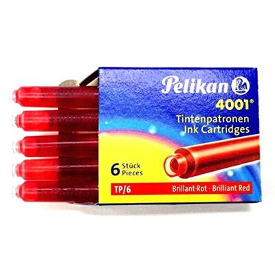 Pelikan inktpatronen 4001 rood