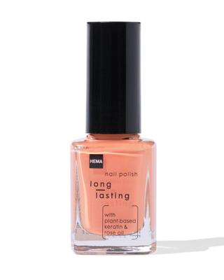 HEMA Long lasting nagellak 1033 melon sorbet (oranje)
