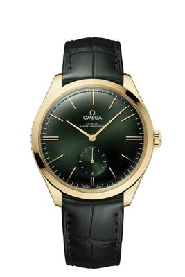 Horlogeband Omega 032Z016390 / 43553402110001 / De Ville Krokodillenleer Groen 20mm