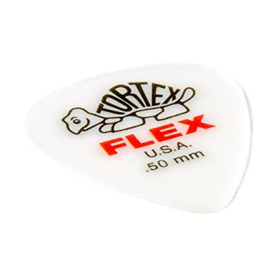 Dunlop Tortex Flex Standard plectrums 0.50 mm (12 stuks)