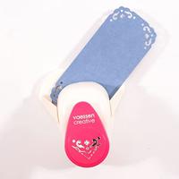 Vaessen Creative • hoekpons sterretje met sierrand 1,7x2,4cm - thumbnail