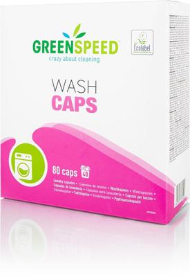 Greenspeed Wash Caps wasmiddel, pak van 80 capsules Greenspeed Wash Caps wasmiddel, pak van 80 capsules
