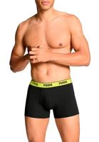Puma Everyday Basic Boxershort Heren 3-Pack Zwart Combi - Maat XL - Kleur: ZwartGeelBlauwOranje | Soccerfanshop - thumbnail