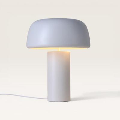 Tafellamp Voryn bianco m - Witte paddenstoel lamp van metaal voor binnen - Zonder lichtbron Tafellamp Voryn bianco m - Witte paddenstoel lamp van metaal voor binnen - Zonder lichtbron