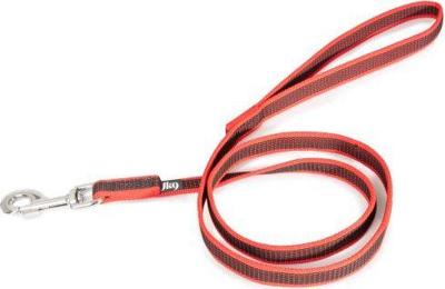 Julius K9 Antislip Lijn+Handvat Rood 1,2m