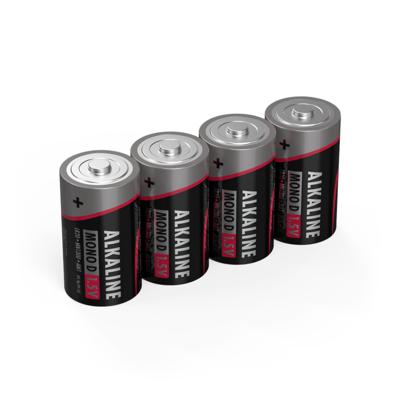 Ansmann LR20 Red-Line D batterij (mono) Alkaline 1.5 V 16000 mAh 4 stuk(s)