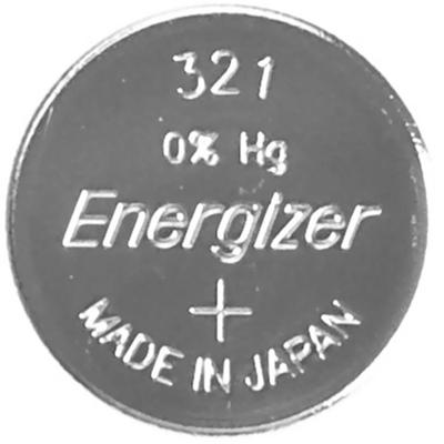 Energizer Knoopcel 321 1.55 V 1 stuk(s) 15 mAh Zilveroxide SR65