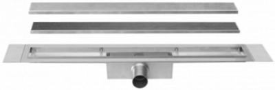Easy Drain Compact TAF afvoergoot enkele plaat 100cm 50mm met Zero design rooster RVS edcomtaf1000-50 Easy Drain Compact TAF afvoergoot enkele plaat 100cm 50mm met Zero design rooster RVS edcomtaf1000-50
