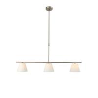 Masterlight Eetkamer lampCalabro 3-lichts nikkel - 2913-37-06-3 - thumbnail