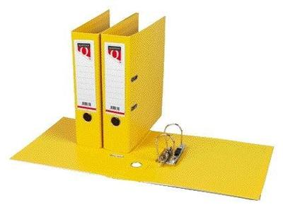 Ordner Quantore A4 80mm PP geel