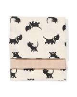 HEMA Takkie en Siepie hydrofieldoeken 60x60cm - 3 stuks - thumbnail