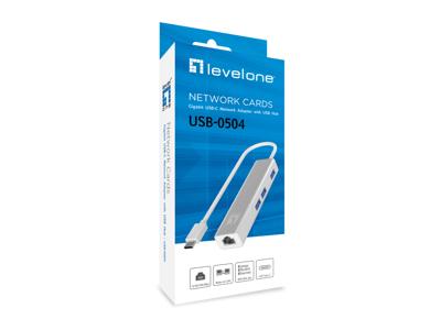 Level One USB-0504 Gigabit USB-C Network Adapter