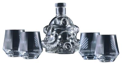 Fallout Decanter 5 Piece Set - T-51 Fallout Decanter 5 Piece Set - T-51