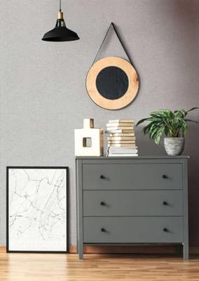 Marburg Travertino Behang met houten Hongaarse punt motief - 33373