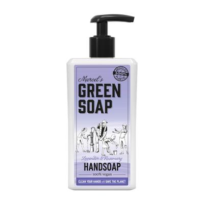 Marcels Green Soap Handzeep Lavendel En Roosmarijn 500ml Marcels Green Soap Handzeep Lavendel En Roosmarijn 500ml