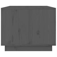 Salontafel 80x50x40 cm massief grenenhout grijs - thumbnail