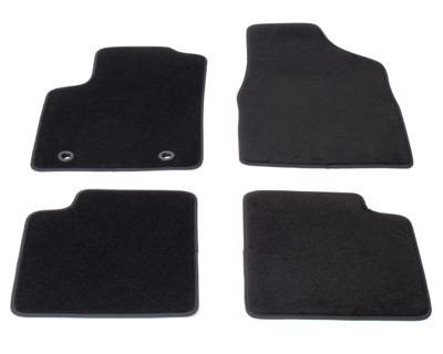Automatten op maat - zwart velours - Ford Ka 2008-2016