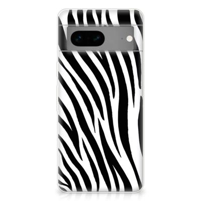 Google Pixel 7 | TPU Hoesje | Zebra