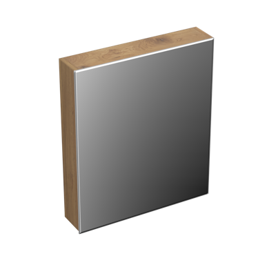 Spiegelkast Forzalaqua Uni 59.5x68.5x12.5 Cm 1 Deur Rechts Tweezijdig Spiegel Eiken Oyster Spiegelkast Forzalaqua Uni 59.5x68.5x12.5 Cm 1 Deur Rechts Tweezijdig Spiegel Eiken Oyster