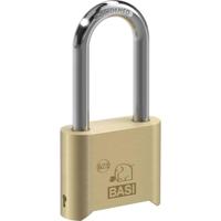 Basi 6231-5000 Hangslot 52 mm Messing Cijferslot - thumbnail