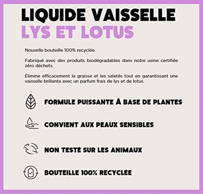 Ecover Afwasmiddel Lelie & Lotus - thumbnail