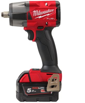 Milwaukee M18 FUEL™ FMTIW2F12-502X Accu slagmoersleutel 745Nm 1/2" frictiering 18V 5.0Ah in HD-Box - 4933478450