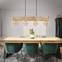 Globo Houten hanglampAdalie - 15455-4H - thumbnail