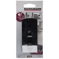 Fackelmann food&more reinigingsschraper wit/zwart - thumbnail