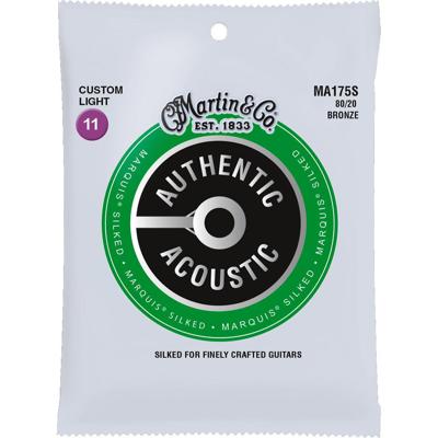Martin Strings MA175S Authentic Acoustic Silked 80/20 Bronze