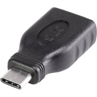 Renkforce USB 3.2 Gen 1 (USB 3.0) Adapter [1x USB-C stekker - 1x USB 3.2 Gen 1 bus A (USB 3.0)] Met OTG-functie, Vergulde steekcontacten - thumbnail