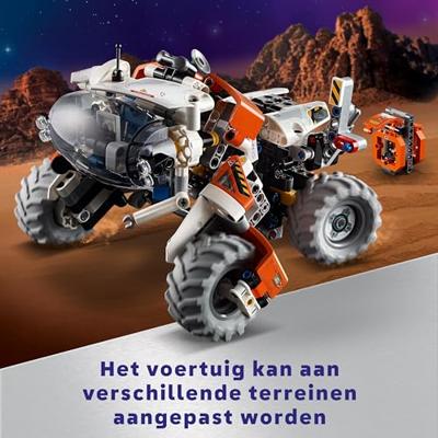 LEGO Technic 42178 LT78 Surface Space Loader, adventure toy, exploration set.