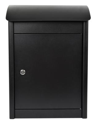 Pakketbrievenbus Malmo 360x260x505mm zwart