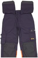Blåkläder Multinorm inherent werkbroek 14891513 | Marineblauw/Oranje | Maat 48 - 7330509720585 - thumbnail