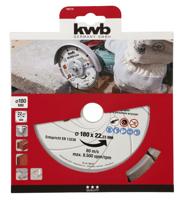 Diamant doorslijpschijf 178 mm KWB - Kwb - thumbnail