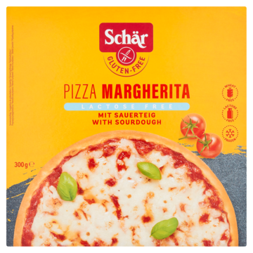 Schar Pizza Margherita Gluten en lactosevrij 300 g bij Jumbo Schar Pizza Margherita Gluten en lactosevrij 300 g bij Jumbo